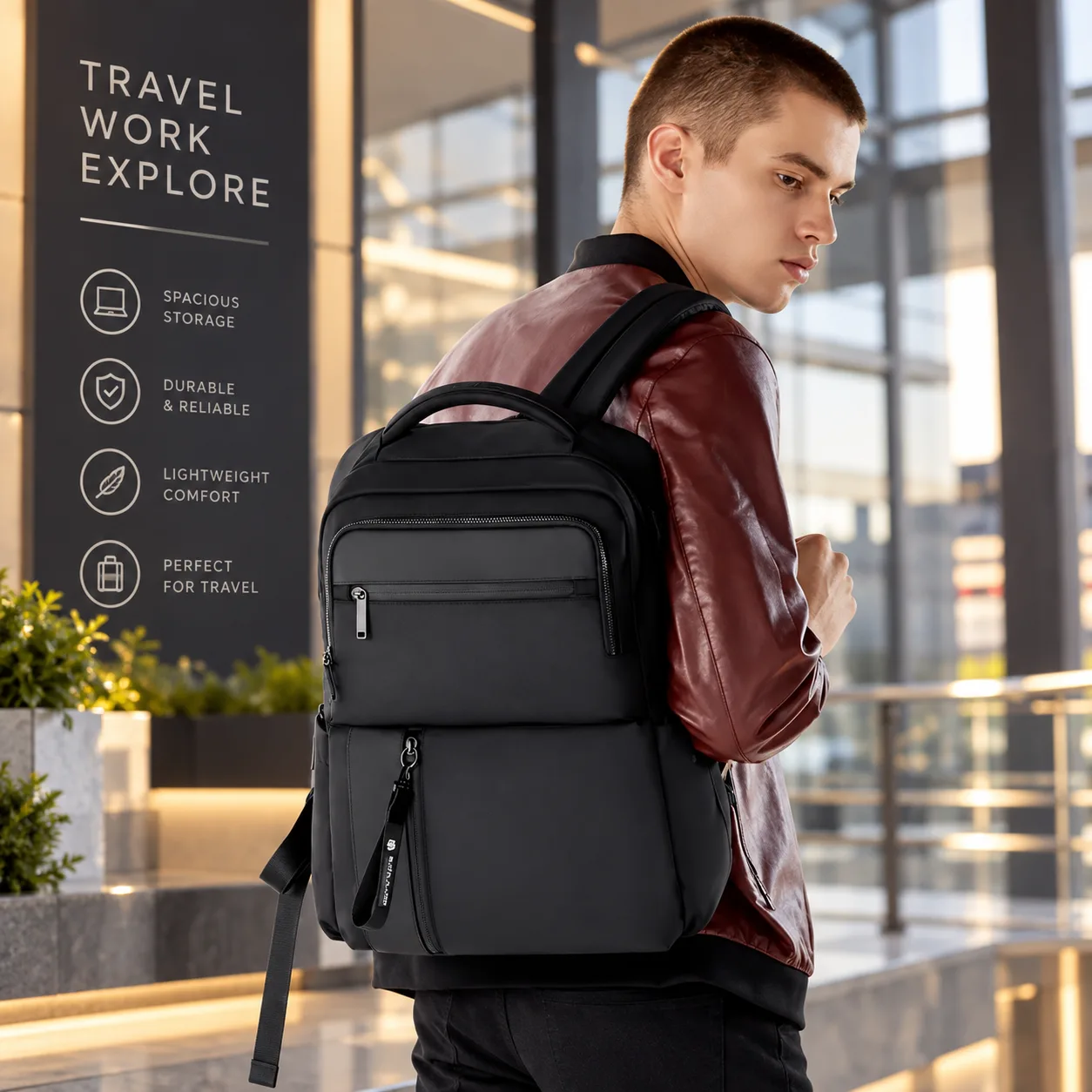 Premium Laptop Business & Travel Backpack