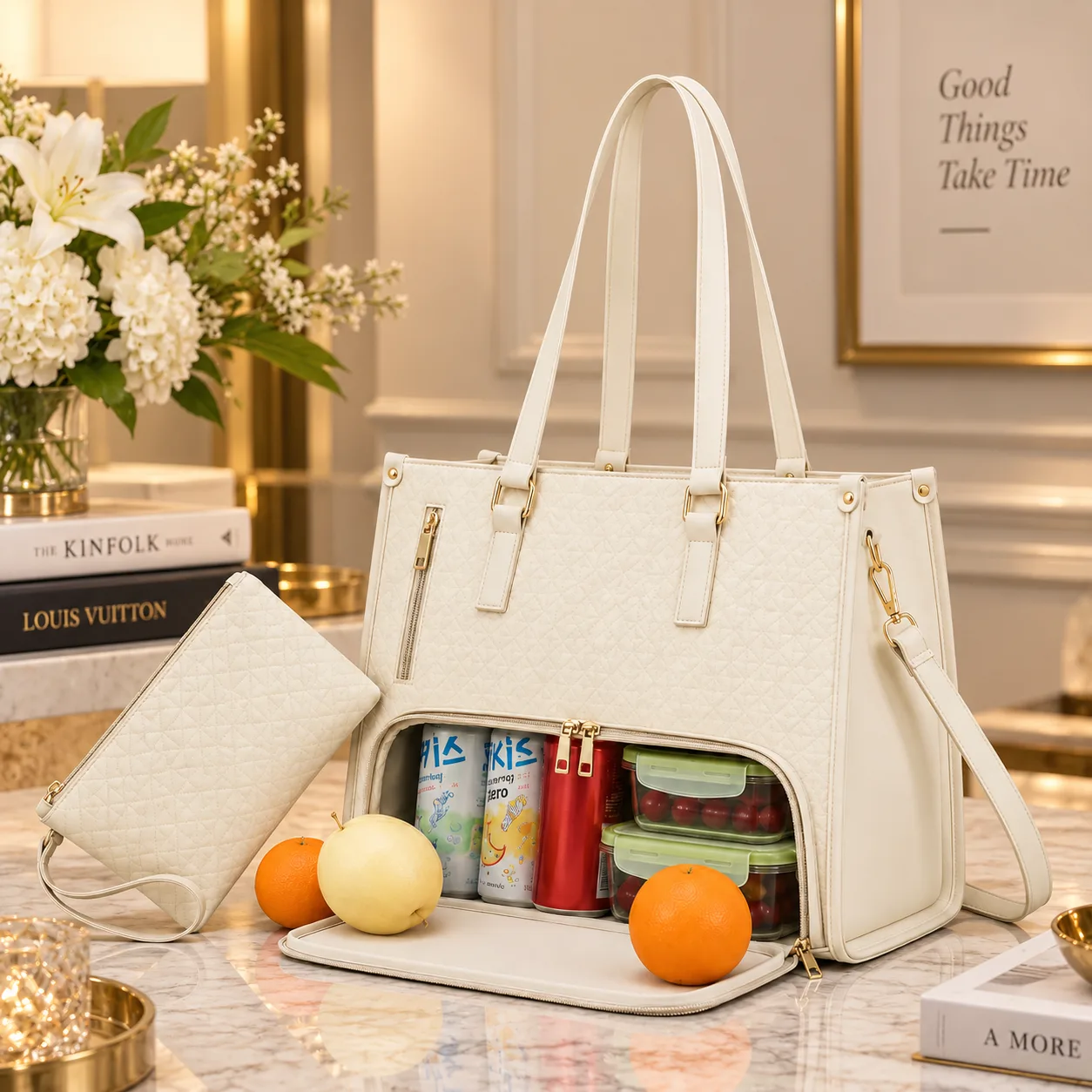 Premium Insulated Lunch Tote Bag