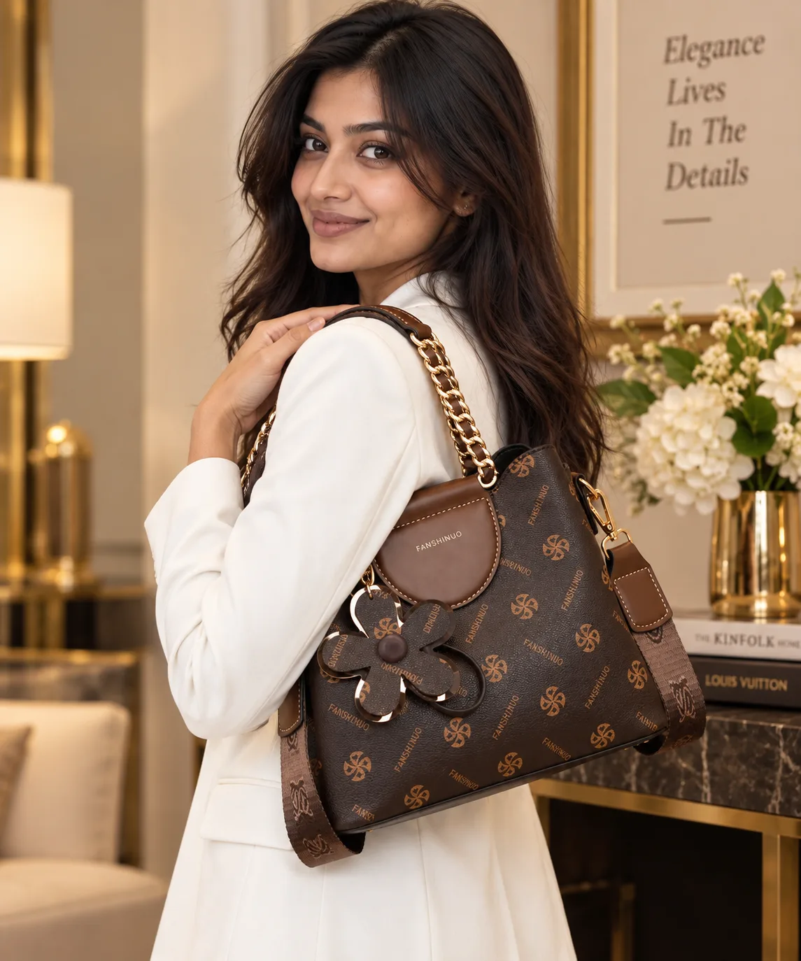 👜 Premium Vintage Shoulder Handbag