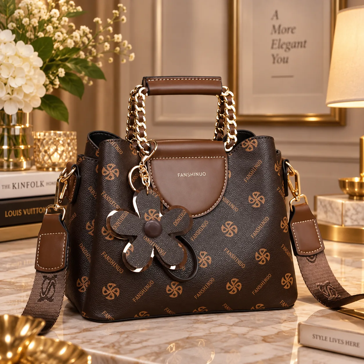 👜 Premium Vintage Shoulder Handbag