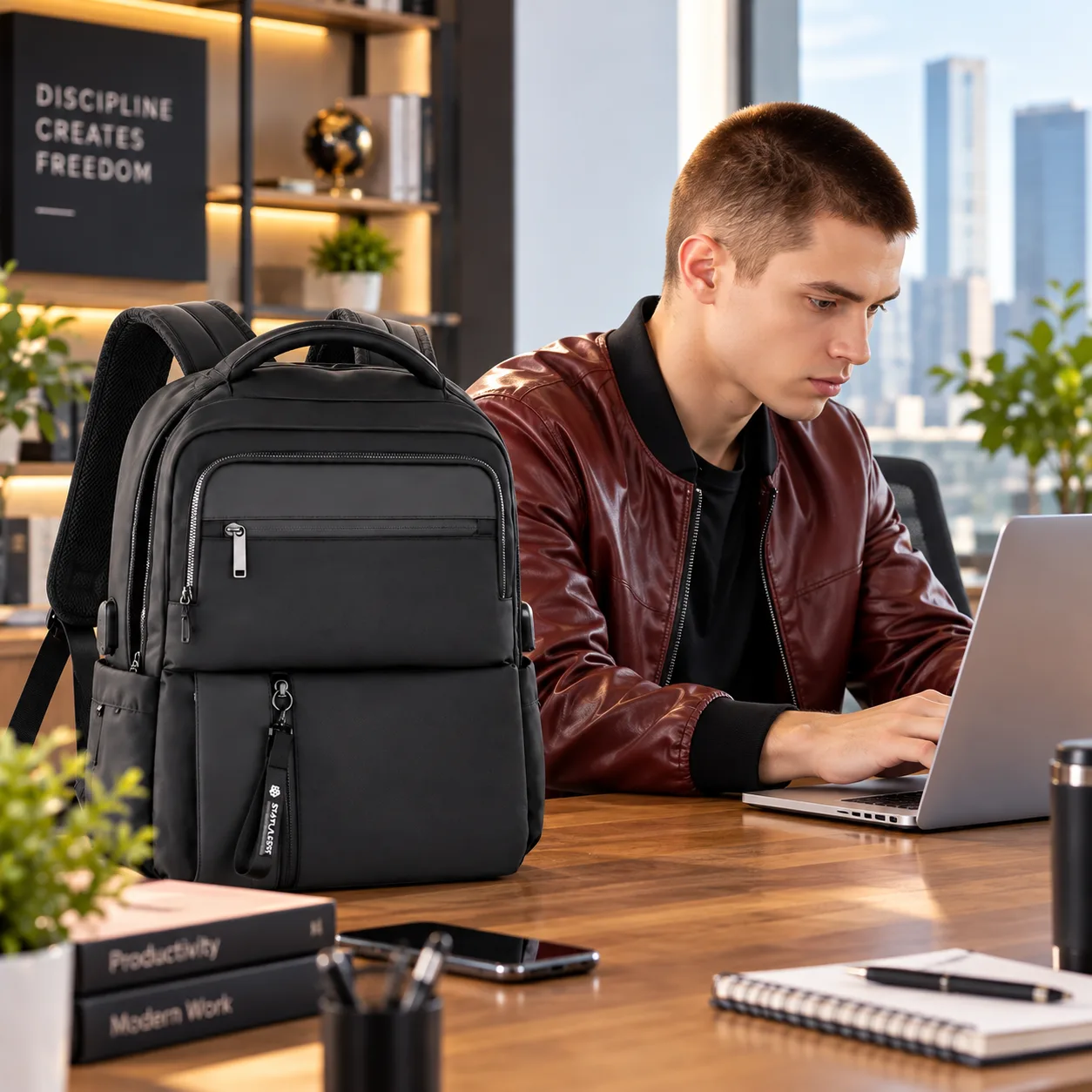 Premium Laptop Business & Travel Backpack