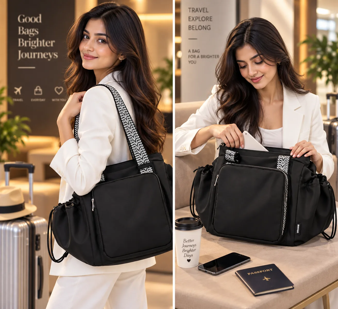 Multi-Function Mommy Bag(Black)
