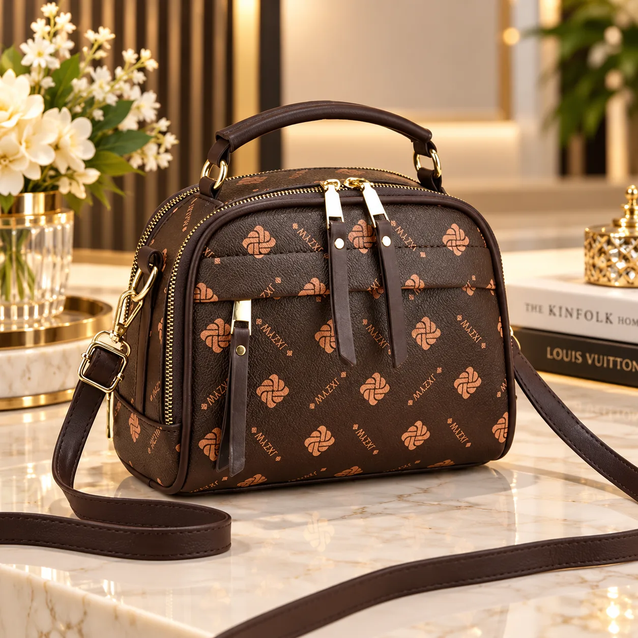 Ladies Hand Designer Bags PU Handbags