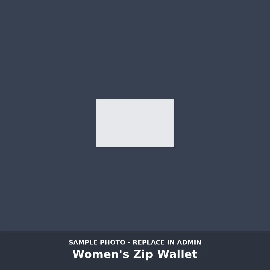 Women's Zip-Around Wallet