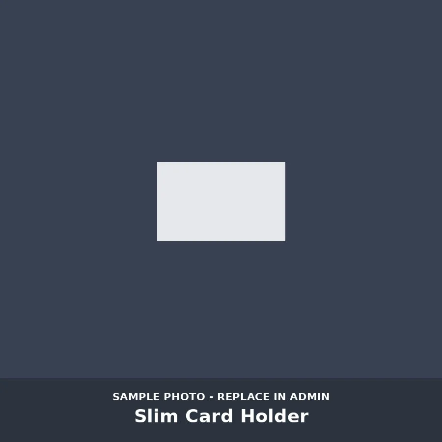 Slim Card Holder Wallet