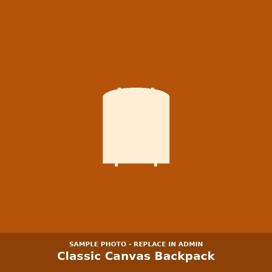 Classic Canvas Backpack