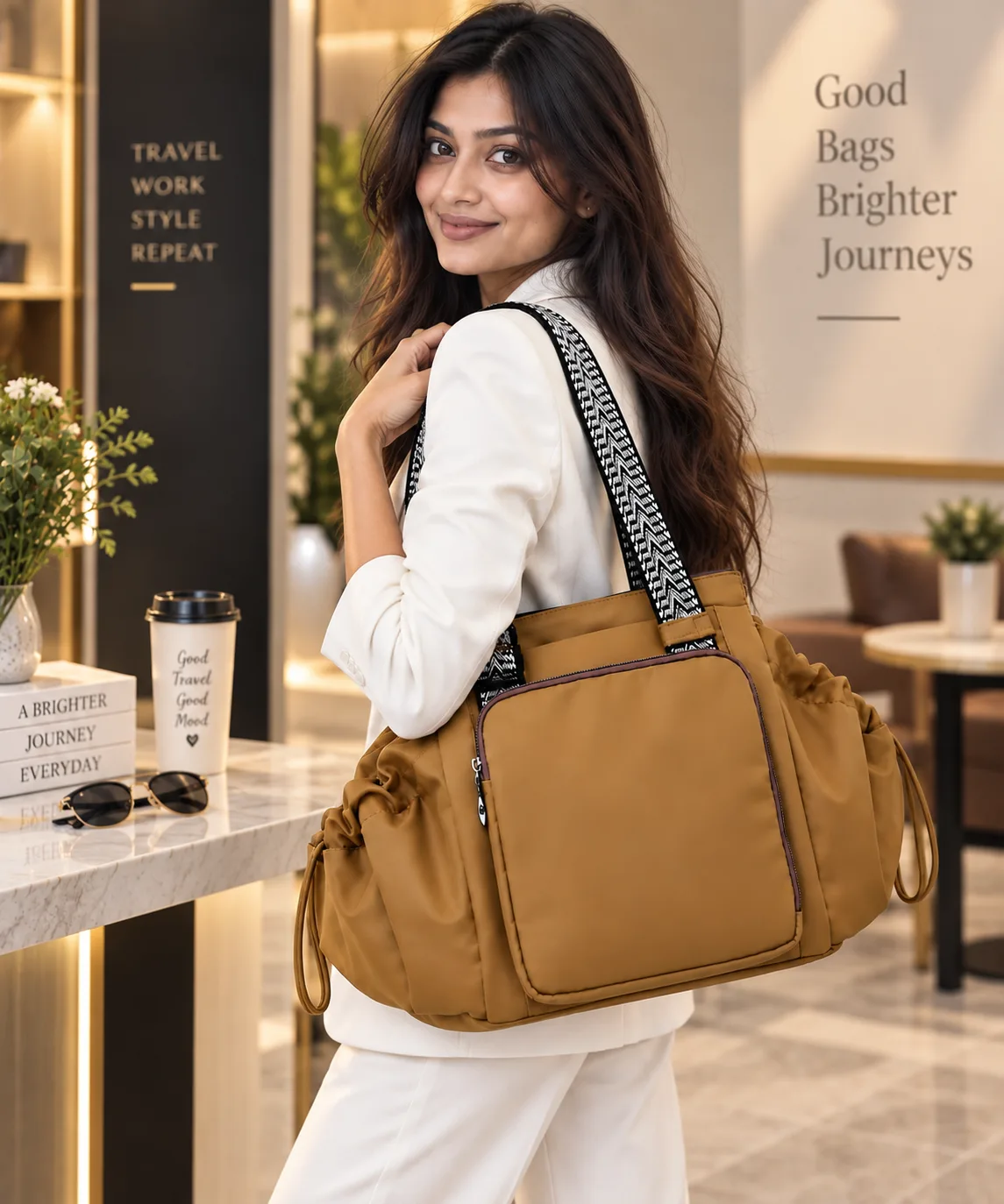 Multi-Function Mommy Bag(Brown)