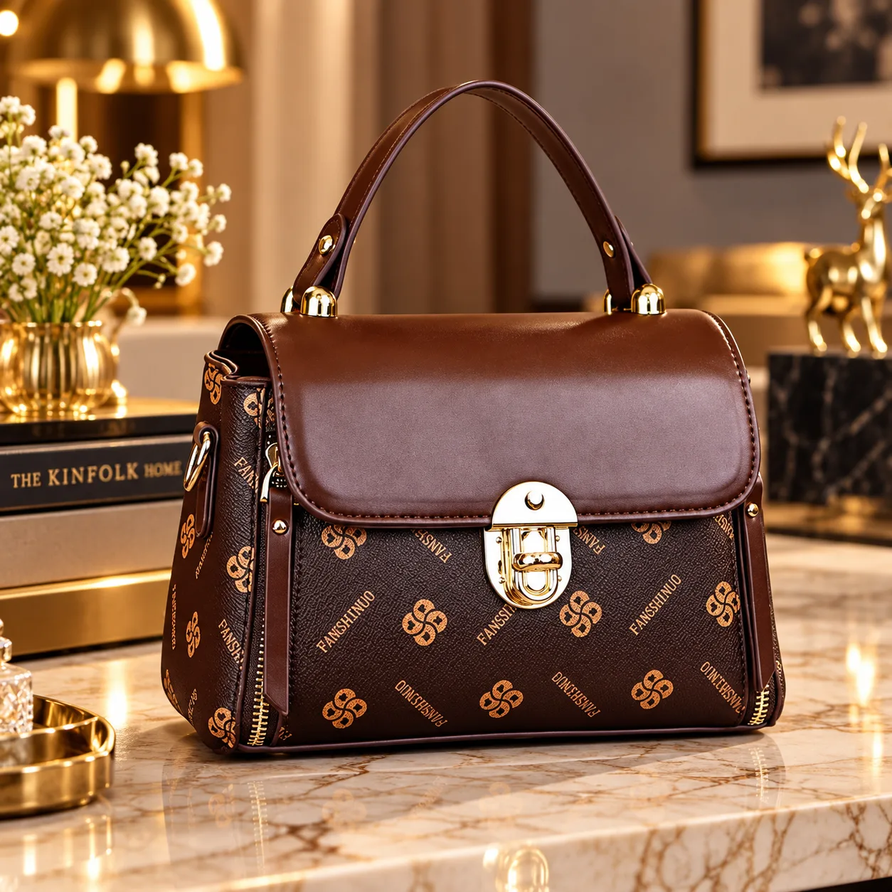 Premium Printed Shoulder & Crossbody Handbag
