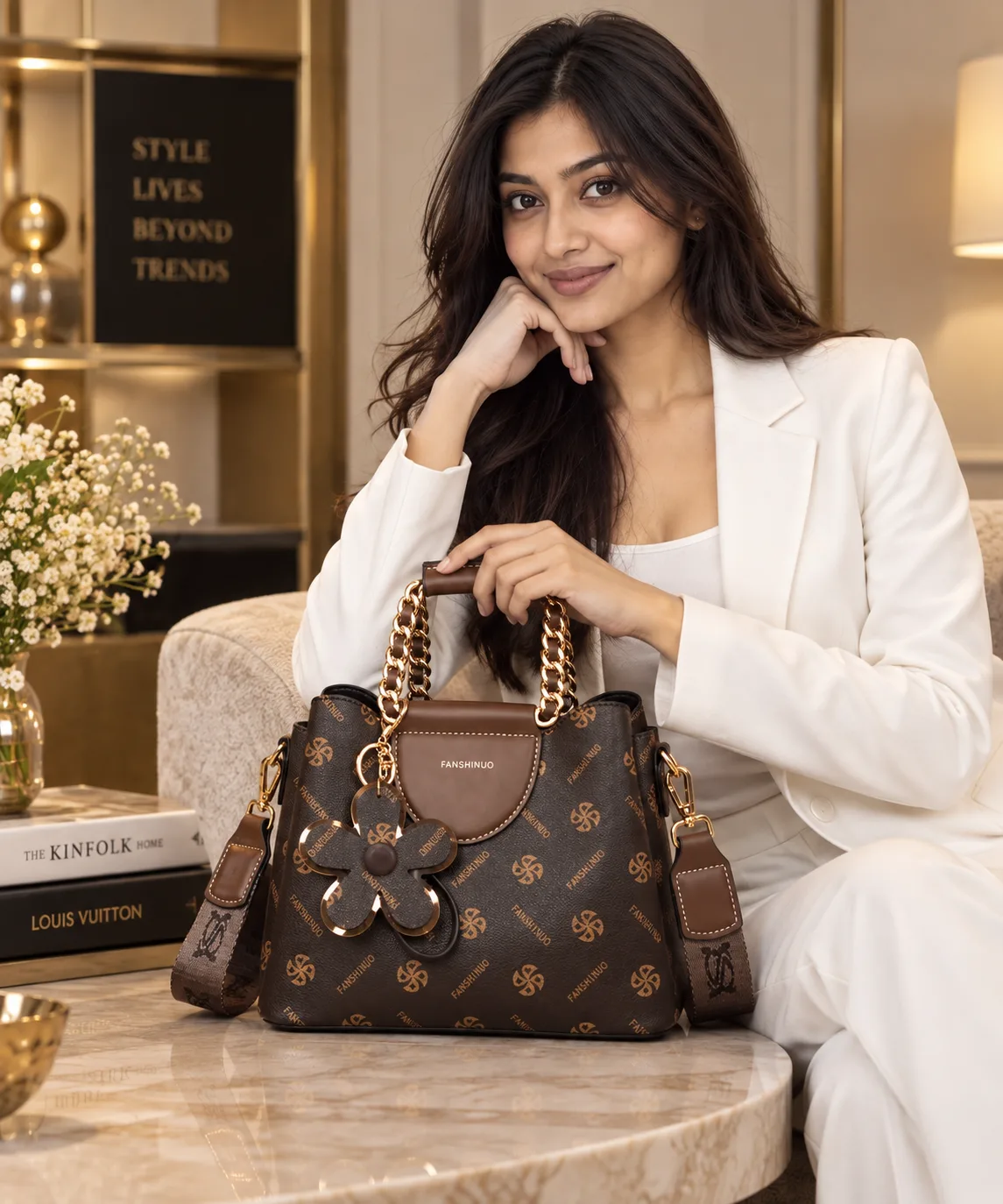 👜 Premium Vintage Shoulder Handbag