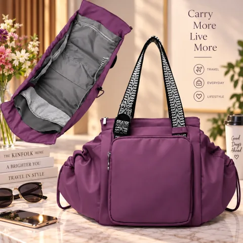 Multi-Function Mommy Bag(Purple)