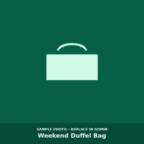 Weekend Duffel Bag