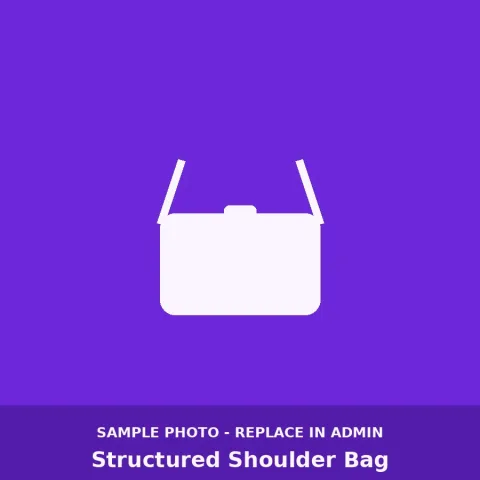 Structured Shoulder Bag
