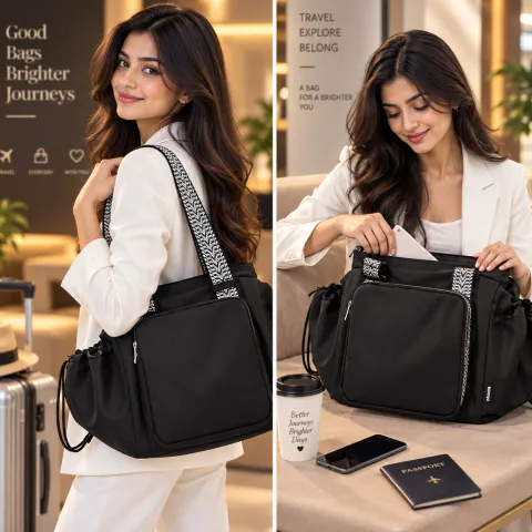 Multi-Function Mommy Bag(Black)