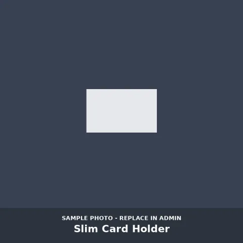 Slim Card Holder Wallet