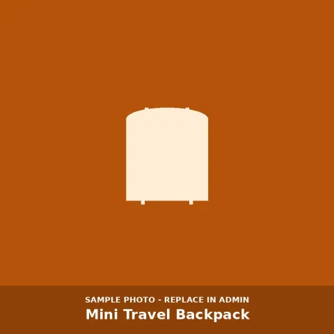 Mini Travel Backpack
