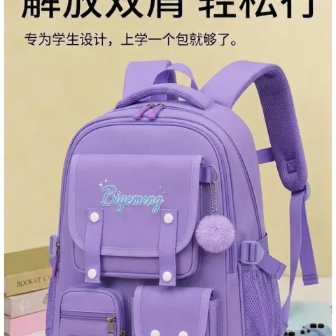 School Bag (Purple)