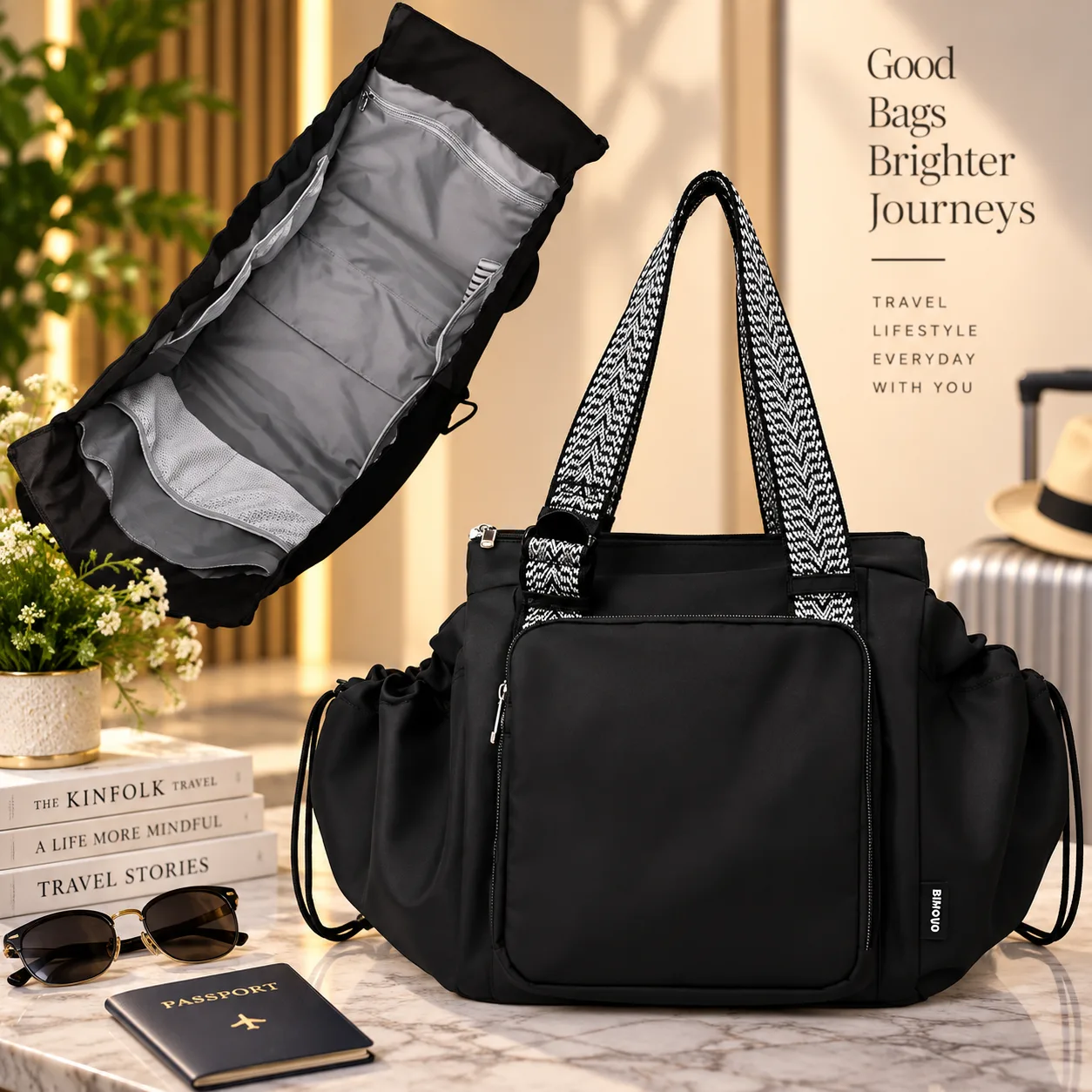 Multi-Function Mommy Bag(Black)